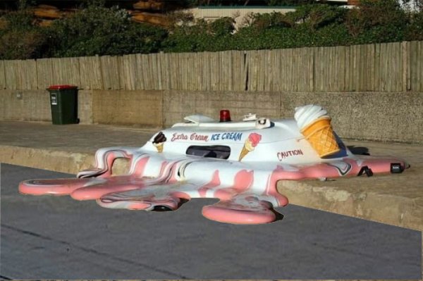 Everybody knows not to leave your ice cream truck out in the sun.